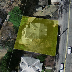 999 Walnut St, Newton MA  02461-1134 aerial view