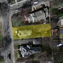 76 Harvard St, Newton MA 02460-2232 aerial view