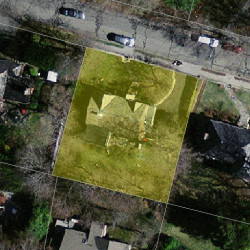 52 Kenilworth St, Newton MA  02458-2723 aerial view