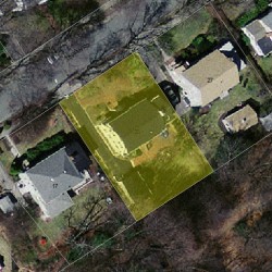 23 Chapin Rd, Newton MA 02459-1806 aerial view