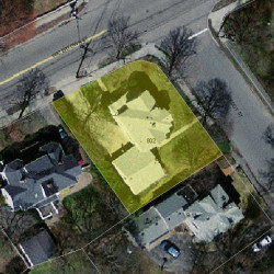 802 Watertown St, Newton MA 02465-2116 aerial view