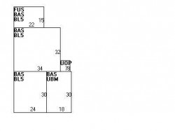 280 Nevada St, Newton MA 02460-1466 floor plan