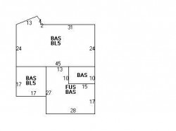 216 Highland Ave, Newton MA 02465-2512 floor plan