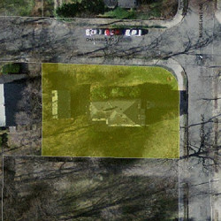 21 Morseland Ave, Newton MA  02459-1151 aerial view