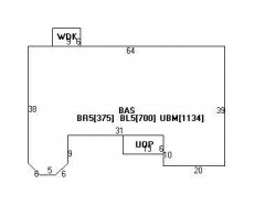 118 Wendell Rd, Newton MA 02459-2947 floor plan