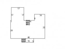 136 Beethoven Ave, Newton MA 02468-1728 floor plan