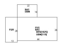 54 Anthony Cir, Newton MA  02460-1110 floor plan