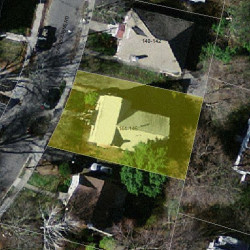 146 Eastbourne Rd, Newton MA 02459-1606 aerial view
