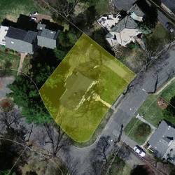 277 Dorset Rd, Newton MA 02468-1407 aerial view