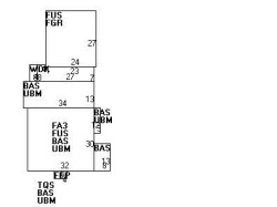 60 Cedar St, Newton MA 02459-1113 floor plan