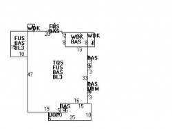 130 Temple St, Newton MA 02465-2314 floor plan