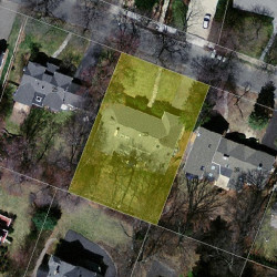 33 Gordon Rd, Newton MA 02468-1002 aerial view