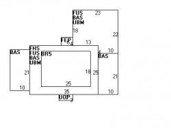 24 Winnetaska Rd, Newton MA  02468-1425 floor plan
