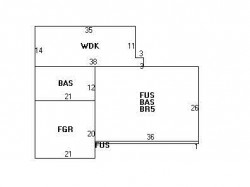 129 Pine Ridge Rd, Newton MA 02468-1510 floor plan