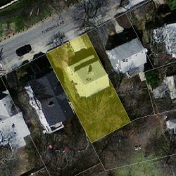 464 Albemarle Rd, Newton MA 02460-1361 aerial view