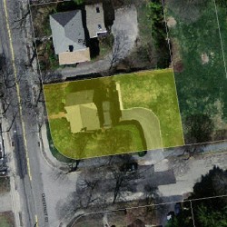 820 Chestnut St, Newton MA 02468-2039 aerial view