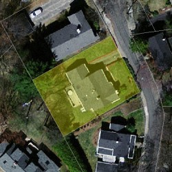 29 Troy Ln, Newton MA  02468-1016 aerial view