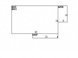 36 Roland St, Newton MA  02461-1920 floor plan