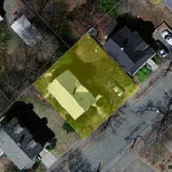 23 Fuller Ter, Newton MA 02465-1210 aerial view