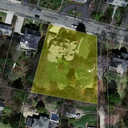 196 Windsor Rd, Newton MA 02468-1120 aerial view