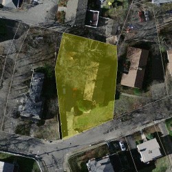 27 Waban St, Newton MA 02458-1533 aerial view