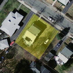 12 Fair Oaks Ave, Newton MA  02460-1217 aerial view