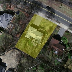 1496 Commonwealth Ave, Newton MA  02465-2832 aerial view