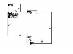 38 Levbert Rd, Newton MA  02459-3063 floor plan