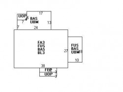 271 Woodward St, Newton MA 02468-2010 floor plan