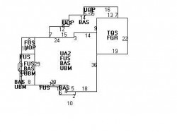 247 Temple St, Newton MA 02465-2333 floor plan