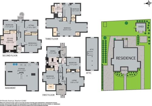 64 Brooks Ave, Newton MA 02460-1508 exterior