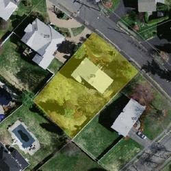 229 Old Farm Rd, Newton MA  02459-3437 aerial view