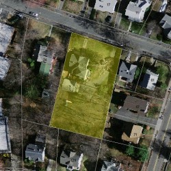 18 Vernon St, Newton MA 02458-2026 aerial view