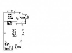 108 Eliot Ave, Newton MA  02465-1728 floor plan