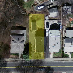 71 Auburndale Ave, Newton MA 02465-1419 aerial view