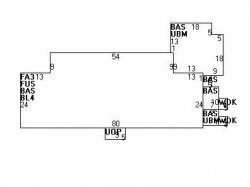 85 Dudley Rd, Newton MA 02459-2830 floor plan