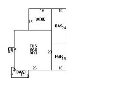 114 Garland Rd, Newton MA  02459-1710 floor plan