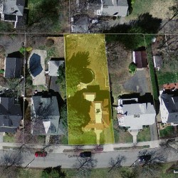 855 Commonwealth Ave, Newton MA 02459-1037 aerial view