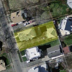 30 Dalby St, Newton MA  02458-1031 aerial view