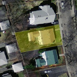 15 Blake St, Newton MA 02460-2005 aerial view