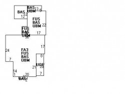 859 Beacon St, Newton MA  02459-1822 floor plan