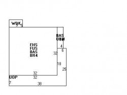 93 Nonantum St, Newton MA 02458-2446 floor plan