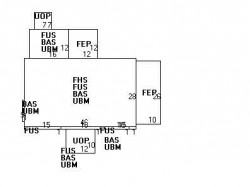 56 Bowdoin St, Newton MA  02461-1432 floor plan