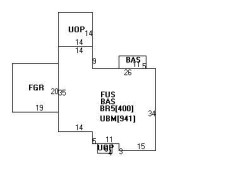 48 Montrose St, Newton MA 02458-2718 floor plan