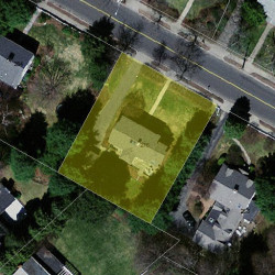 276 Woodward St, Newton MA 02468-2012 aerial view