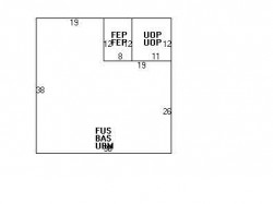 14 Cloverdale Rd, Newton MA  02459-2429 floor plan