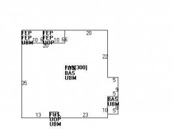 432 Lowell Ave, Newton MA  02460-2152 floor plan