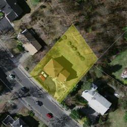 770 Dedham St, Newton MA 02459-3313 aerial view
