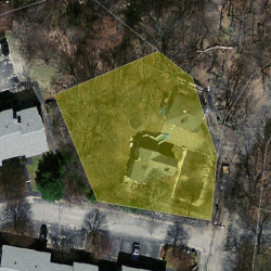 79 Staniford St, Newton MA  02466-1108 aerial view