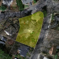 68 Walnut Hill Rd, Newton MA  02459-2670 aerial view